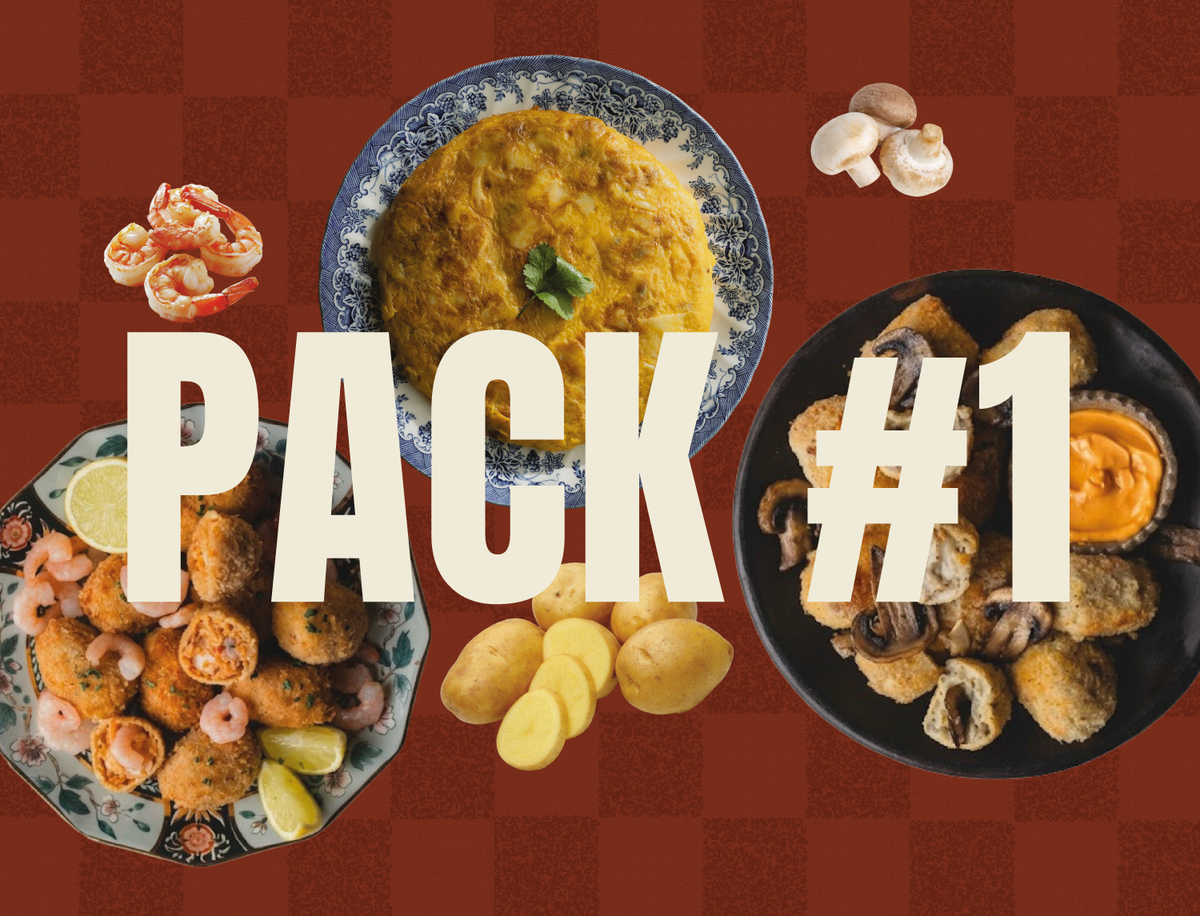 Pack 1 · Tortilla & Croquetas
