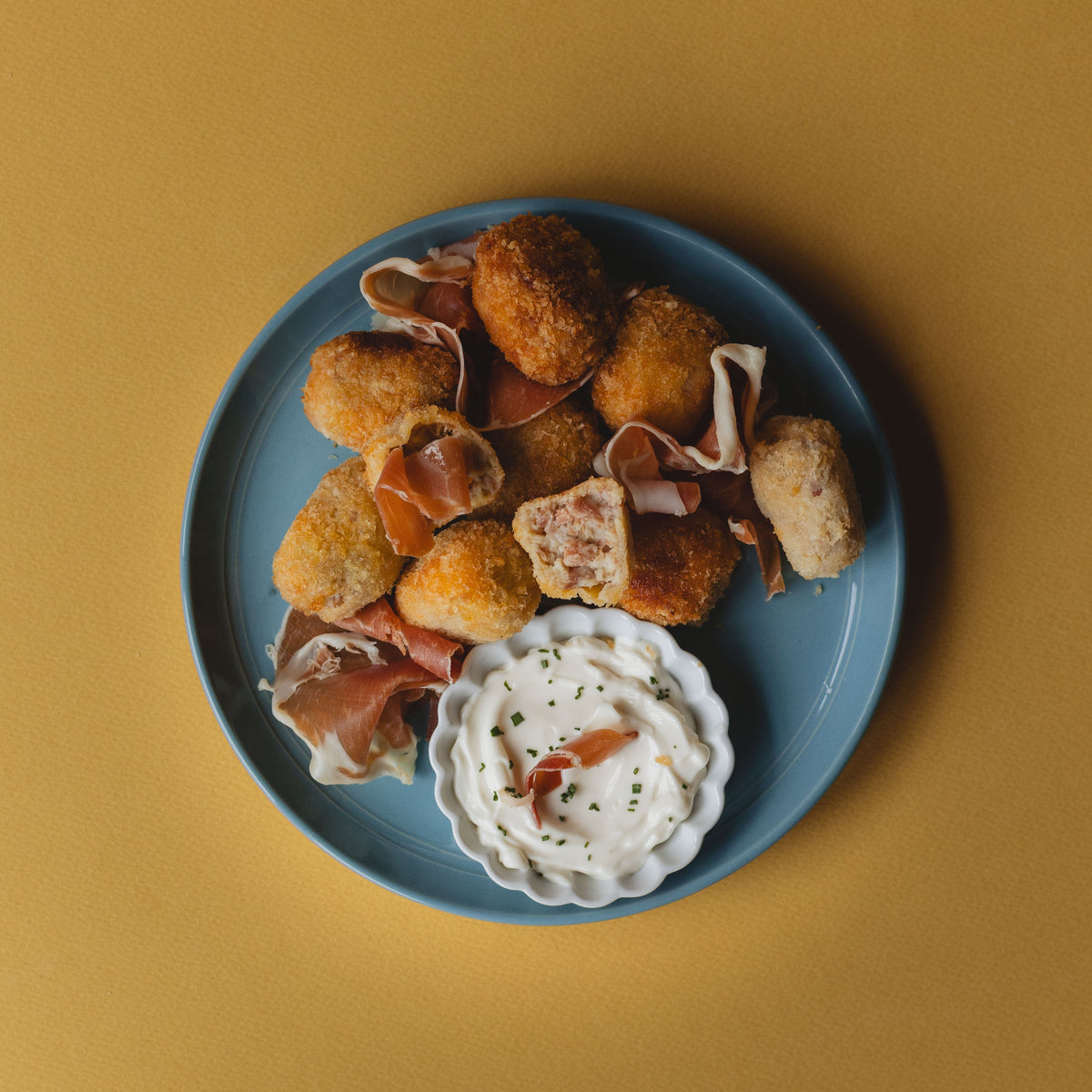 Croquetas jamón serrano